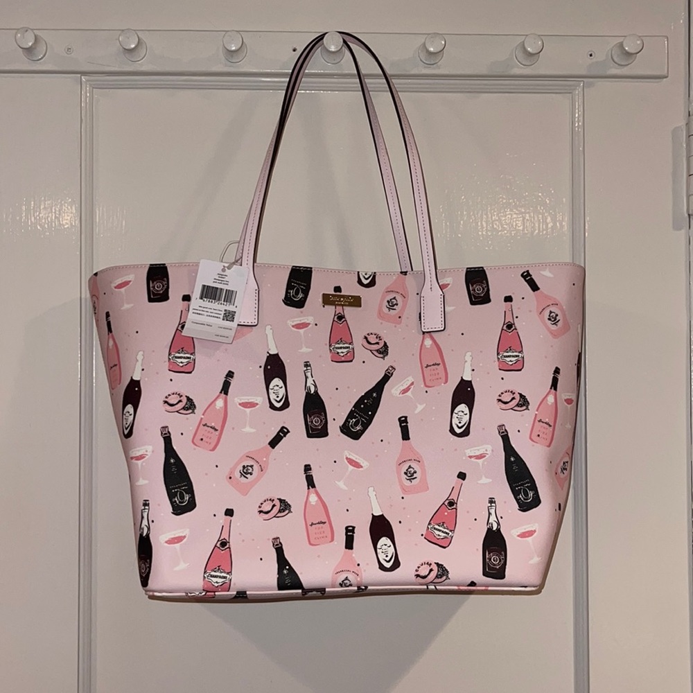 Kate Spade Champaign/Rosè Tote